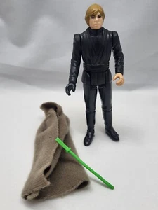 Star Wars Vintage Luke Jedi Molded / Moulded Face Kenner Original Cape & Saber - Picture 1 of 14