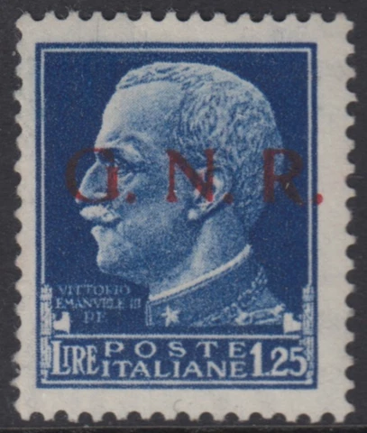 ITALY RSI (Social Rep) Sas.480/I cv 3350$ - MNH** Certificate+Signed Raybaudi R+ Cover