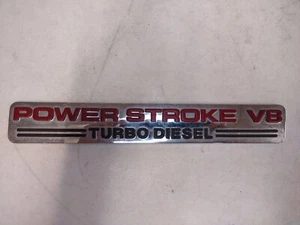 Ford Power Stroke V8 Emblem; Model Number N/A - Bild 1 von 2
