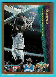 1993-94 Fleer Slam Dunk Shaquille O'Neal Rookie Orlando Magic #298 - Picture 1 of 2