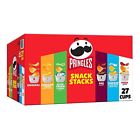 Pringles Snack Stacks Potato Crisps Chips, Lunch Snacks, 27 Piece Assortment