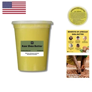 Raw Unrefined Grade A Soft and Smooth African Shea Butter from Ghana - Amazin... - Picture 1 of 8
