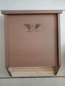 UthCracy Bat Houses for Outdoors 2 Chamber Big Bat Box for Outside Perfectly - Picture 1 of 2