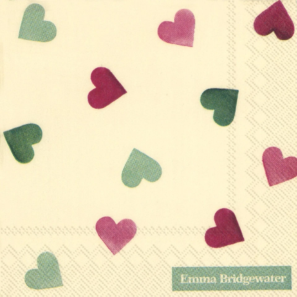 Декупаж искусства Craft коктейль размер 5 «x 5», сердца, День святого Валентина - Изображение 1 из 1