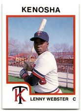 1987 ProCards Lenny Webster Kenosha Twins #1174