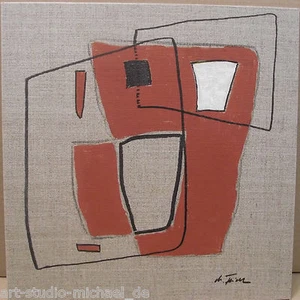 Michael Feicht (geb. 1959):"Lineament mit Flächen und Körper" - Picture 1 of 4
