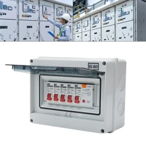 Small and Portable IP65 Protective Cover for Garage Shed Consumer Unit - Picture 1 of 12