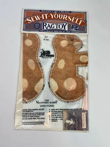 Toy Works Stofftier Sew it Yourself Samt Kaninchen Kit #701 Neu in Verpackung - Bild 1 von 4