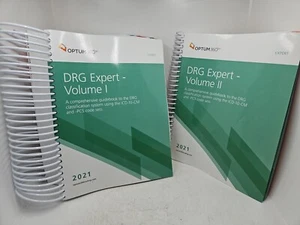 DRG Expert 2021, Optum360Coding 2 Volume Set - gebraucht wie neu - top - Bild 1 von 5