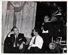 Candid Bing Crosby Director Robert Lewis Donald O'Connor Stamped Photo