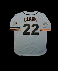 Maglia Will Clark San Francisco Giants 1989 Throwback Battle Of The Bay Patch! - Foto 1 di 6