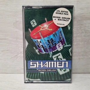 The Shamen - Boss Drum & En-Tact - Cassette Tape - Limited Edition Double - VGC  - Picture 1 of 5
