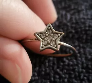 Silver Star Ring - Picture 1 of 2