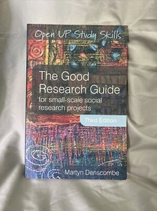The Good Research Guide by Denscombe, Martyn 0335220223 Free Shipping Brand New - Picture 1 of 6