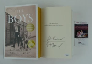 Ron Howard Clint Howard The Boys Signed HC Book 1st Edition 2021 JSA COA - Picture 1 of 9