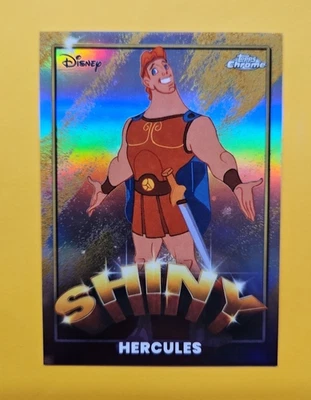 Hercules - 2025 Topps Disney Wonder - Shiny Chrome Insert - Case Hit SSP - #S-9 - Image 1 of 2