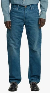 G-STAR Raw Denim Originals Dakota Logger Regular Straight Men’s Jeans Size 38x34 - Picture 1 of 24