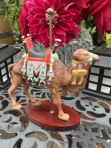 FRANKLIN MINT VTG RETIRED PORCELAIN 1988 CAROUSEL ANIMALS Camel W/ FLAW READ - Picture 1 of 11