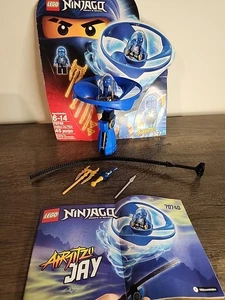 LEGO NINJAGO Airjitzu Jay Flyer 70740 100% complete with minifig & instructions - Picture 1 of 7