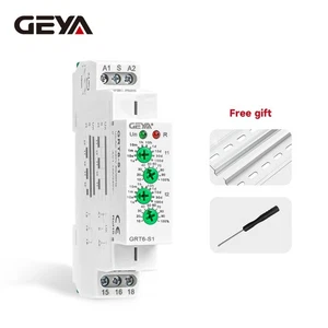 GEYA Asymmetric Cycle ON/OFF Timer Relay Switch 16A AC/DC12-240V Cycle Din Rail - Picture 1 of 12