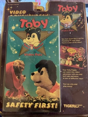 Vintage Toby Terrier Video Adventures Safety First VHS Video Pals Tiger 1993 - Image 1 of 4