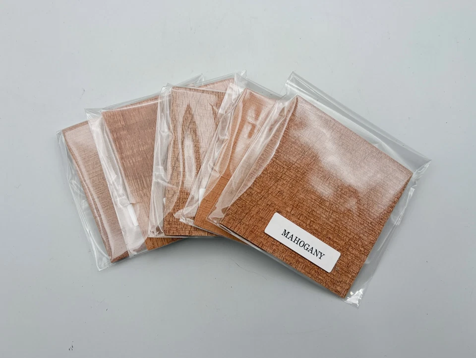 Cuñas de hacha de madera de caoba - Paquete de 5 Foto 1 de 1