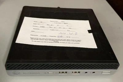 HP ELITEDESK 800 G4 i5-8500T 16GB RAM NEW 500GB SSD Mini Desktop wKeyboard Mouse - Image 1 of 4