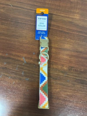 Top Paw Dog Collar Aztec Size Medium (13.4"-20") - Image 1 of 2
