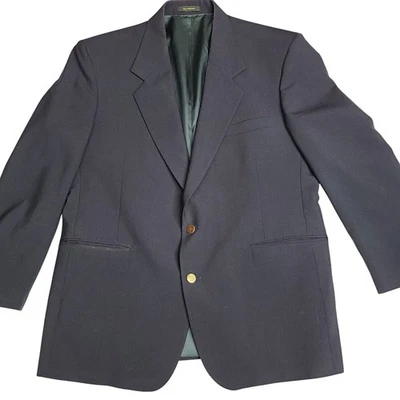 Blazer Abrigo Deportivo Givenchy Monsieur Azul Marino Hecho en EE. UU. Talla 43 R Foto 1 de 4