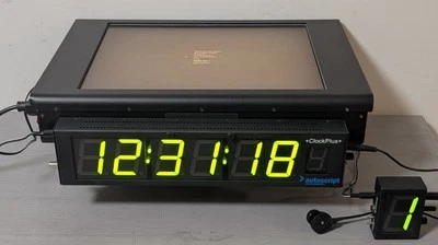 Autoscript TFT17HB 17" Teleprompter Monitor w/ ClockPlus & TallyPlus - Image 1 of 4