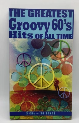 The Greatest Groovy 60'S Hits Of All Time - 3-CD SET (LIKE NEW) FREE SHIPPING - Image 1 of 4