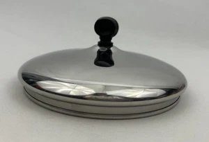 FARBERWARE 7.25" Rim REPLACEMENT LID ONLY Stainless Steel For Sauce Pot Pan - Picture 1 of 8