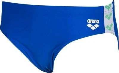 Bermuda de natação masculina ARENA B Team FIT JR azul 116cm (5-6 anos) - Imagem 1 de 4