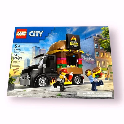 LEGO 60404 City: Burger Truck 194 Pieces New In Box - Image 1 of 4