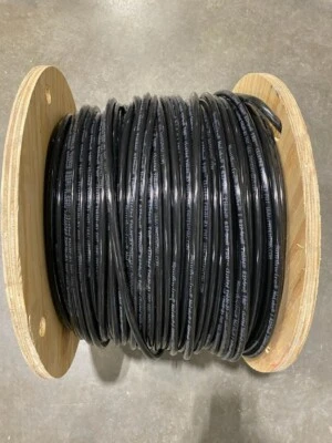 Southwire 1.000 pies 1 AWG negro trenzado CU SIMpull THHN cable 20504701 Foto 1 de 4