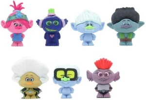 DreamWorks Trolls Juego Completo WORLD TOUR 7 Figuras Original Puzzle Palz Borrador - Imagen 1 de 1