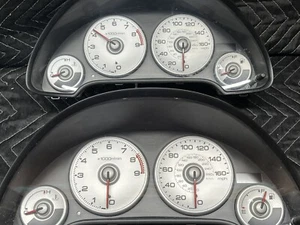 02-04 ACURA RSX TYPE S - MANUAL - INSTRUMENT GAUGE CLUSTER SPEEDOMETER - OEM - Foto 1 di 6