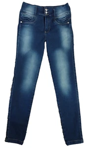 Bon Bon Up Women's Butt Lifter Columbian Stretch Denim Blue Jeans Size 8 - Picture 1 of 6