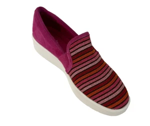 Clarks Collection Double Gore Slipper Layton Petal Fuchsia Größe 8M Schrank Basic - Bild 1 von 8