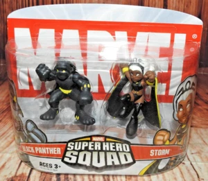 Nuevo No Como Nuevo Pkh - Marvel Super Hero Squad 2007 Black Panther & Storm - Imagen 1 de 9