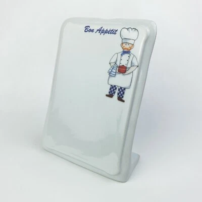 BIA Cordon Bleu Bon Appétit Porcelain Freestanding Dry Erase Message Board - Image 1 of 4