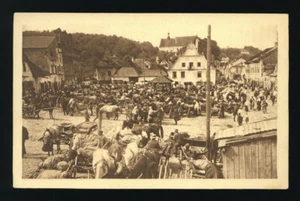 original post card pocztowka POLAND POLSKA Kazimierz nas Wisla dzien targowy - Picture 1 of 1