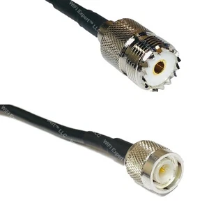 LMR240UF SO239 UHF Female to TNC MALE Coax RF Cable USA-Ship Lot - Picture 1 of 1