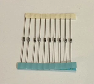 10 PCS MOTOROLA JAN1N757A-1 1N757A ZENER SGL 9.1V 5% 480MW 2PIN DO-35 - Picture 1 of 2