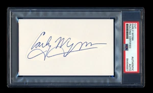 EARLY WYNN SIGNED MINT CUT PSA/DNA SLABBED AUTOGRAPHED CLEVELAND INDIANS HOF - Picture 1 of 1