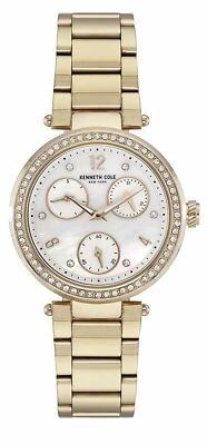 Женские часы Kenneth Cole NY KC50735004 с акцентом на кристалл перламутровый циферблат - Изображение 1 из 2