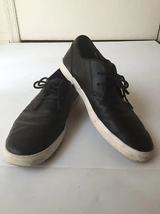 Calvin Klein Men's Parker Leather Lace-Up Oxford Shoes Size 9.5M Black - Picture 1 of 4