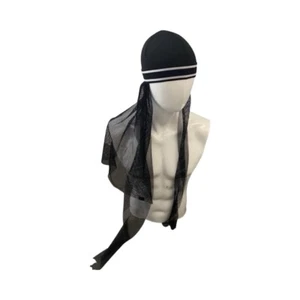Fenty Rihanna Gorra de Malla Negra Velo Negro Estilo Novia Puma Collab - Talla Única - Imagen 1 de 8
