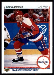 1990-91 Upper Deck Dmitri Khristich #537