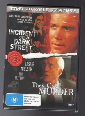 Incident On A Dark Street / They Call It Murder - DVD (Brand New Sealed) - Image 1 of 2